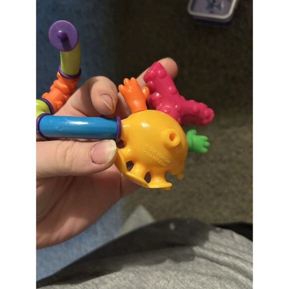 TANGLE TWIST-A-ZOID MCDONALDS HAPPY MEAL TOYS LOT - Picture 2 of 2